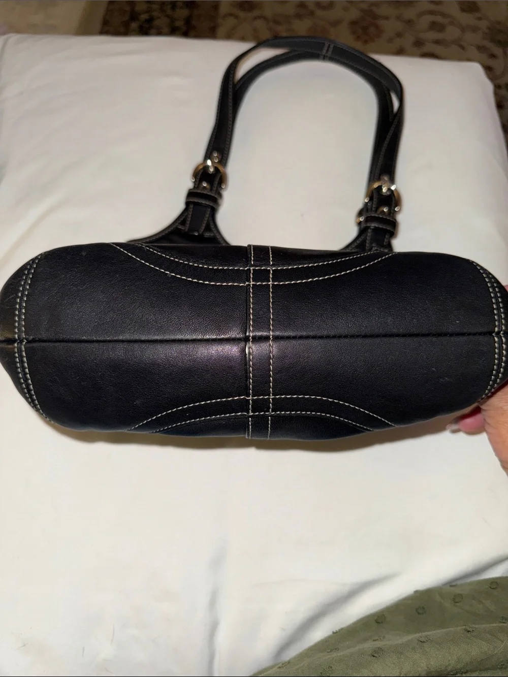 VINTAGE COACH SOHO LEATHER PURSE